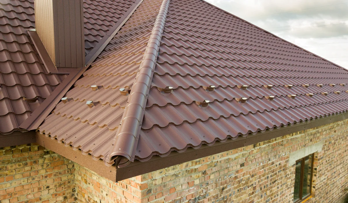Copper roof installation in WV by professional contractor