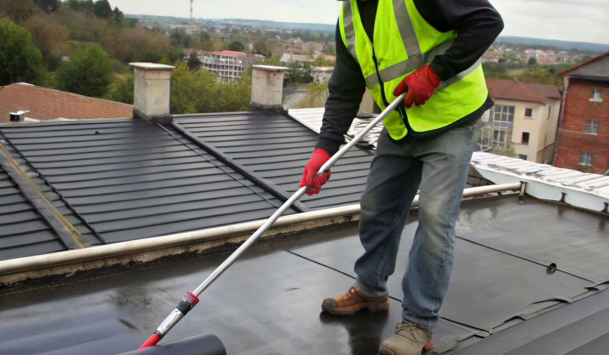EPDM rubber roofing contractor in Huntington WV